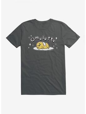 Gudetama Omelette T-Shirt, CHARCOAL, hi-res