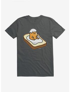 Gudetama On Toast T-Shirt, CHARCOAL, hi-res