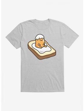 Gudetama On Toast T-Shirt, HEATHER GREY, hi-res