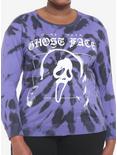 Scream Ghost Face Tie-Dye Girls Sweatshirt Plus Size, MULTI, hi-res