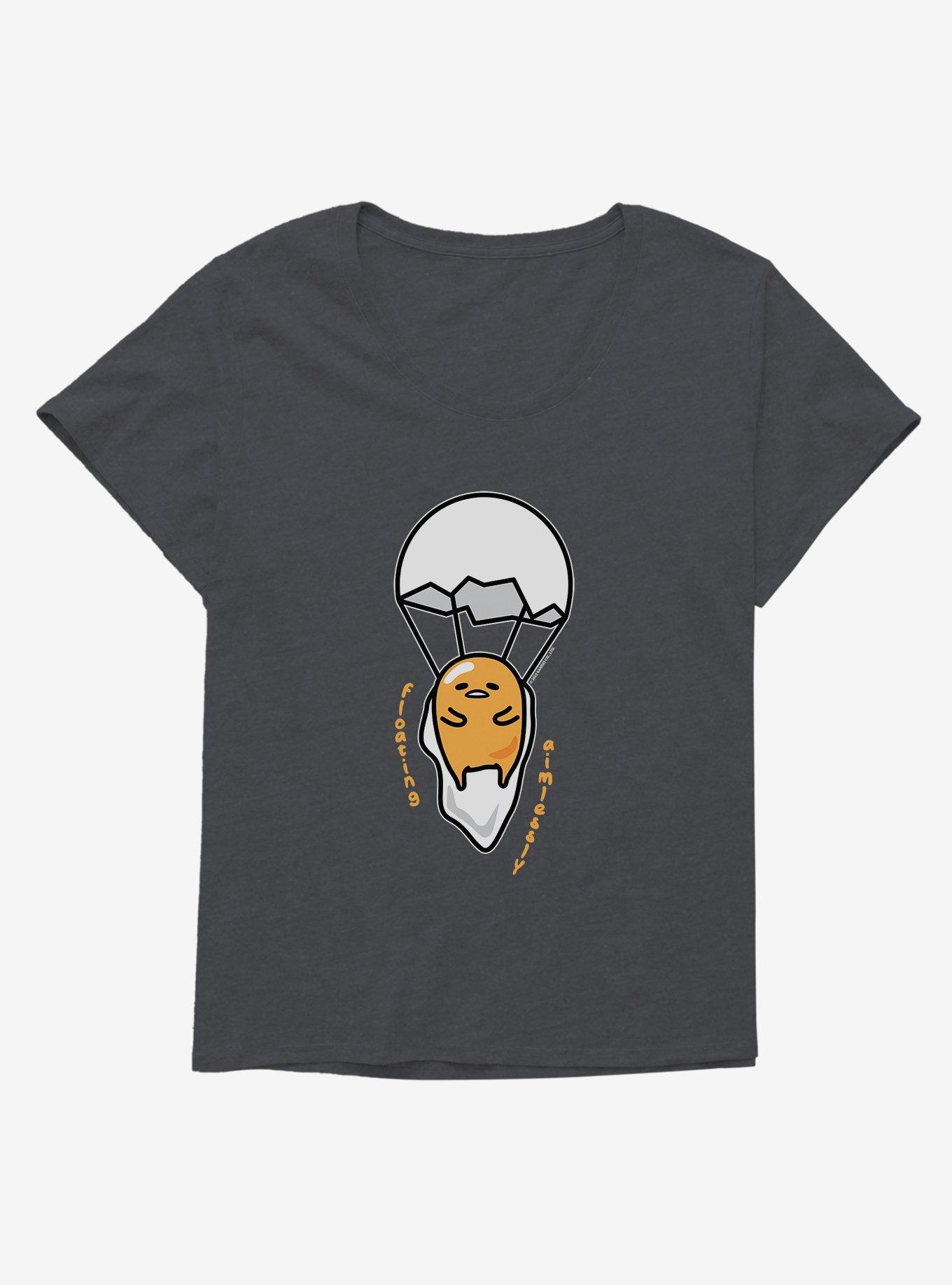 Gudetama Floating Aimlessly Girls T-Shirt Plus Size, , hi-res