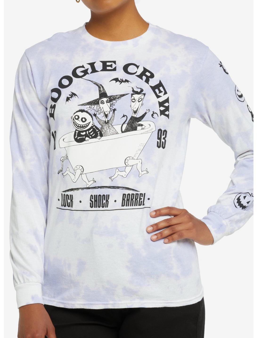 The Nightmare Before Christmas Oogie's Boys Tie-Dye Long-Sleeve Girls T-Shirt, MULTI, hi-res
