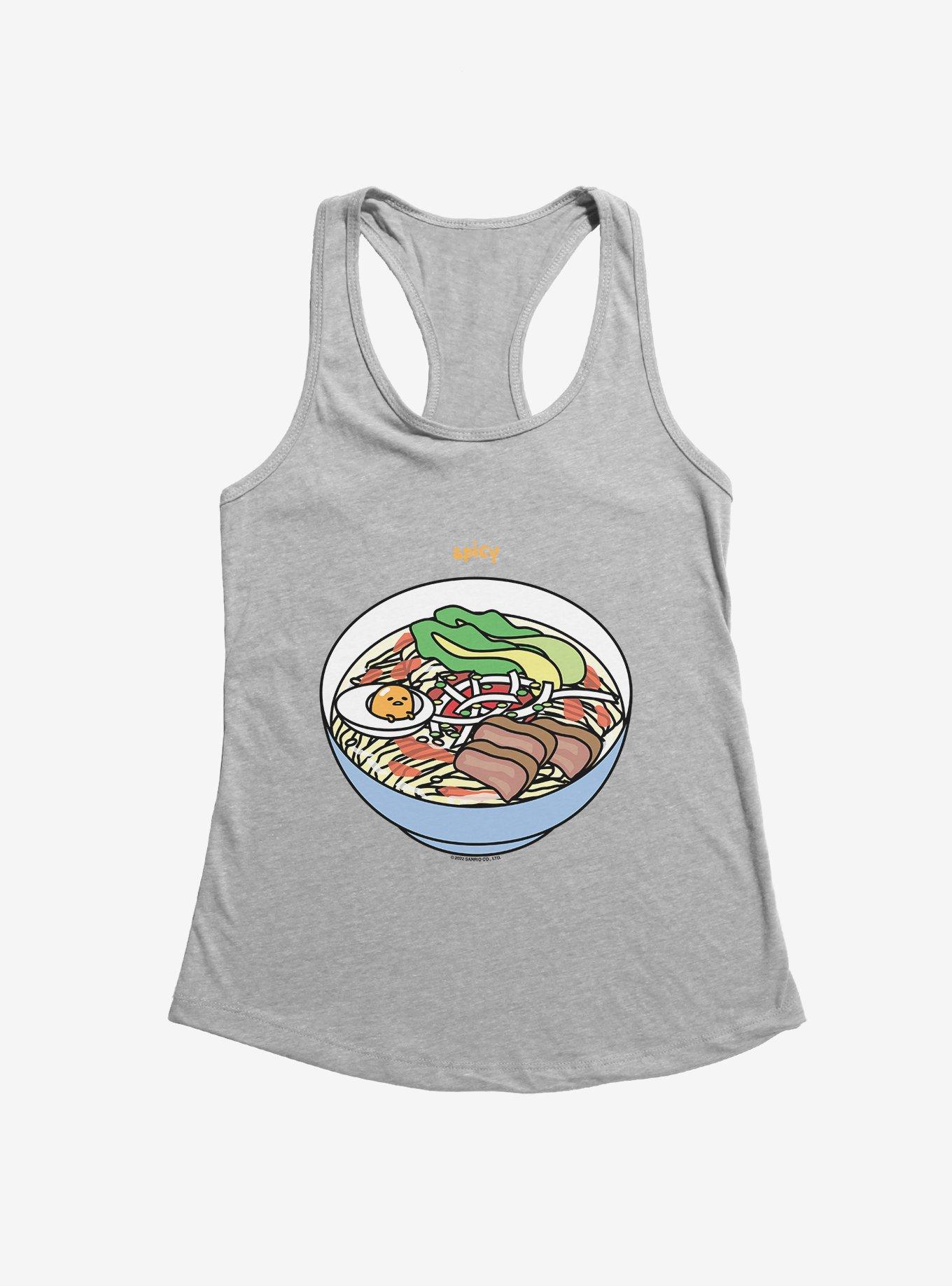 Gudetama Spicy Girls Tank, HEATHER, hi-res
