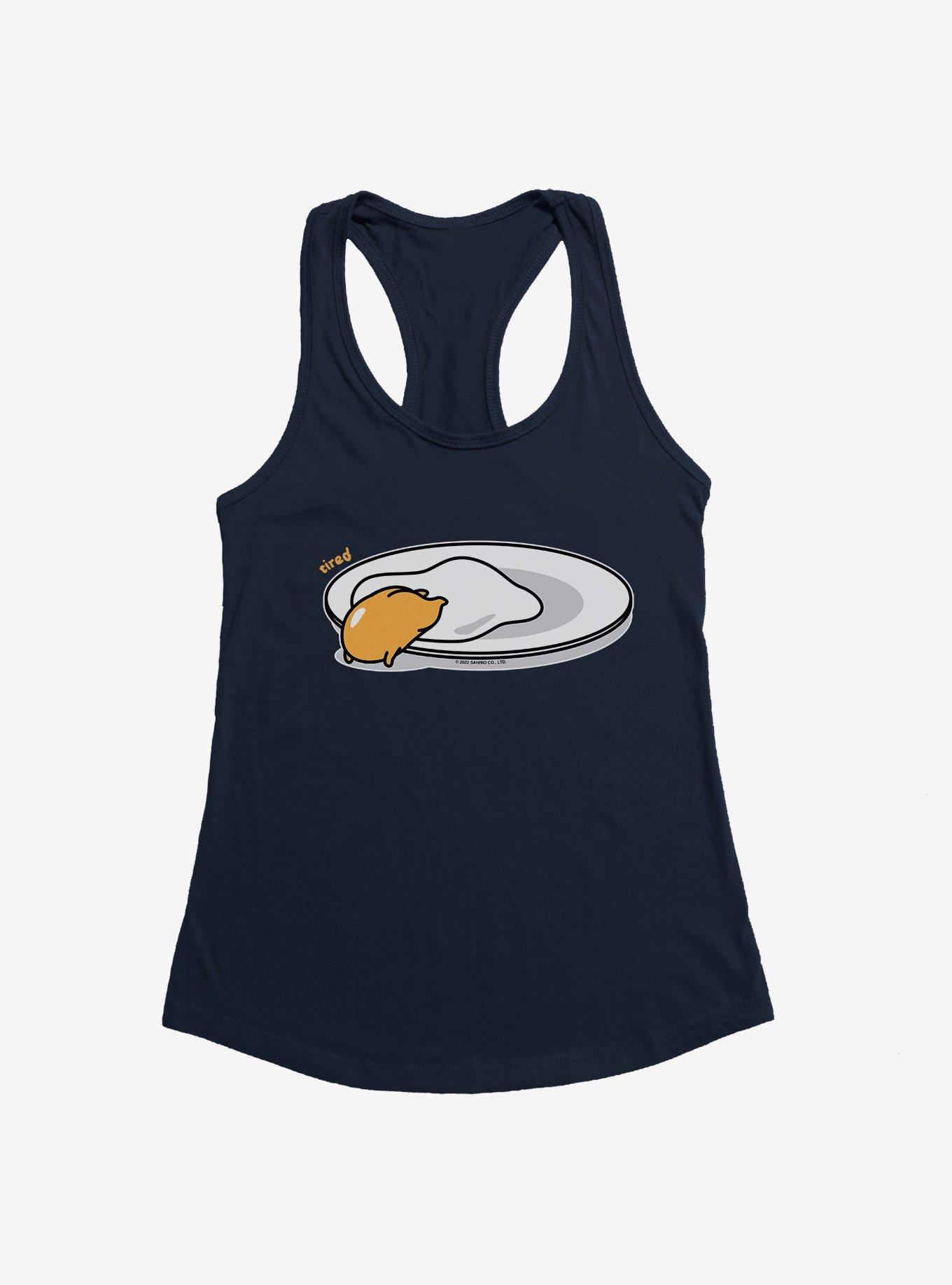 Gudetama Tired Girls Tank, MIDNIGHT NAVY, hi-res