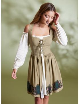 The Lord Of The Rings Hobbit Cold Shoulder Dress, , hi-res