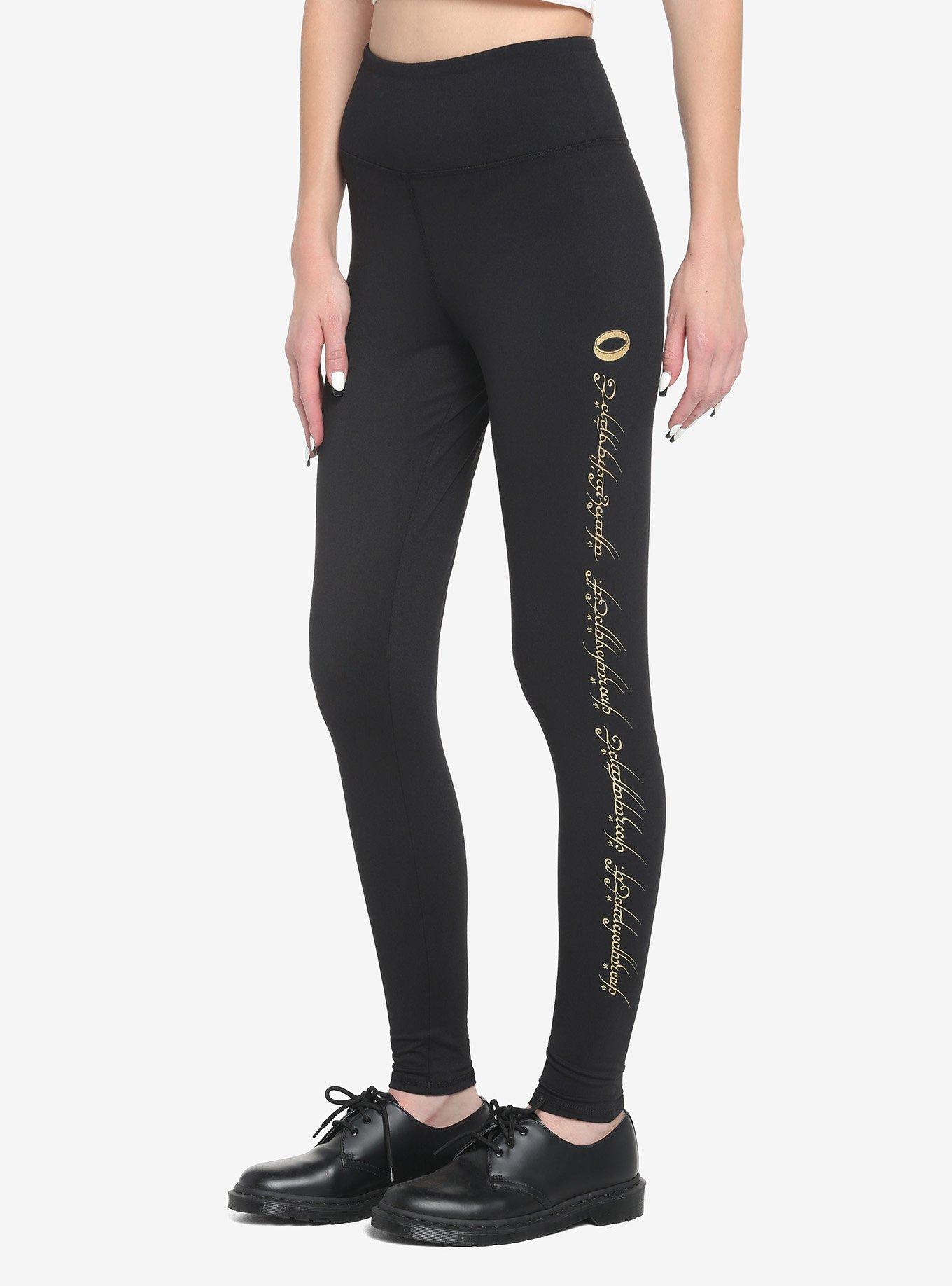 The Lord Of The Rings The One Ring Leggings, BLACK GOLD, hi-res