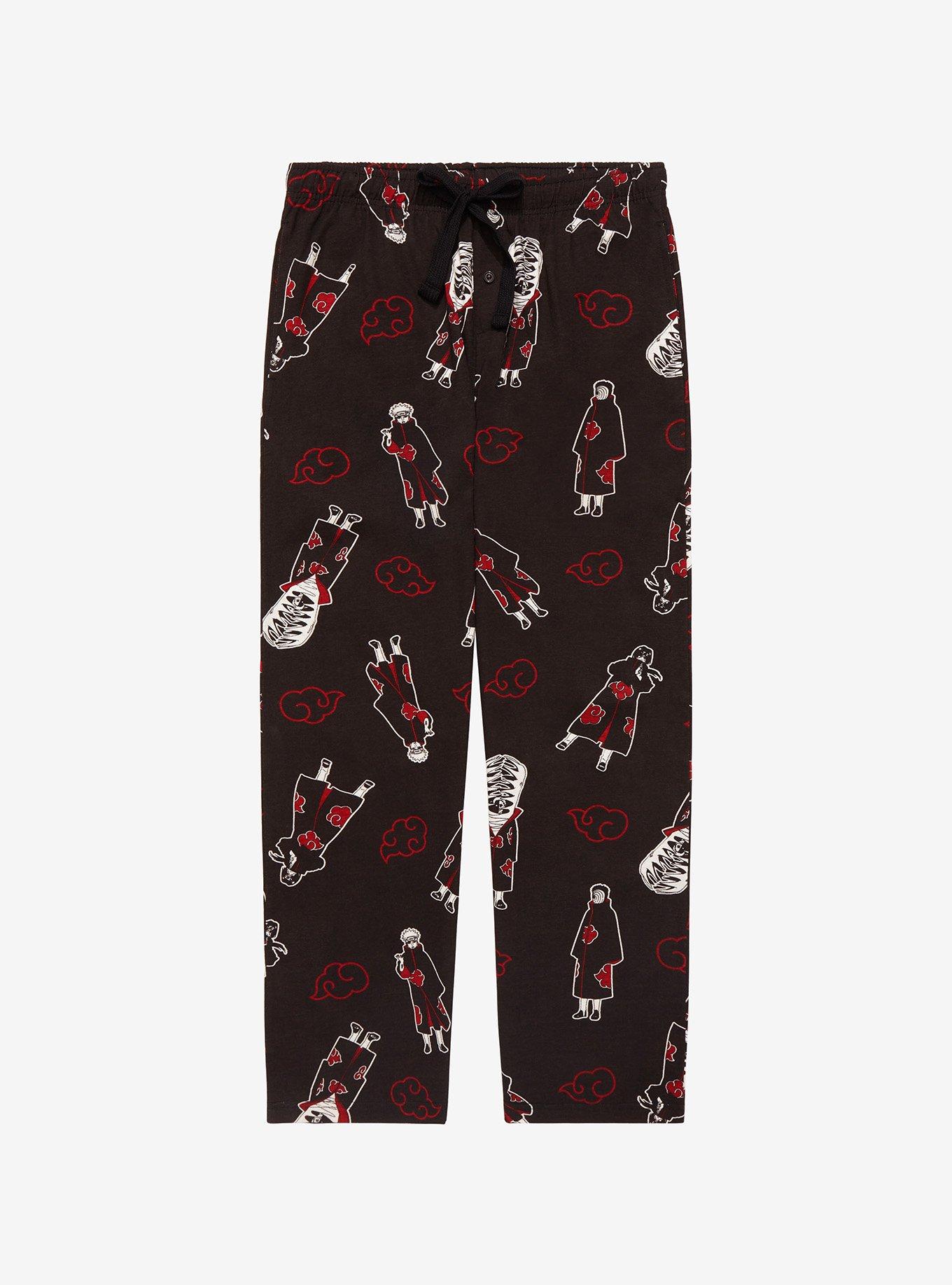 Naruto Shippuden Akatsuki Allover Print Sleep Pants BoxLunch