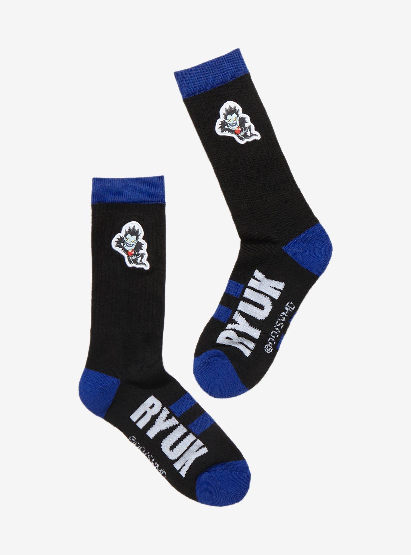 Death Note Ryuk Crew Socks, , hi-res