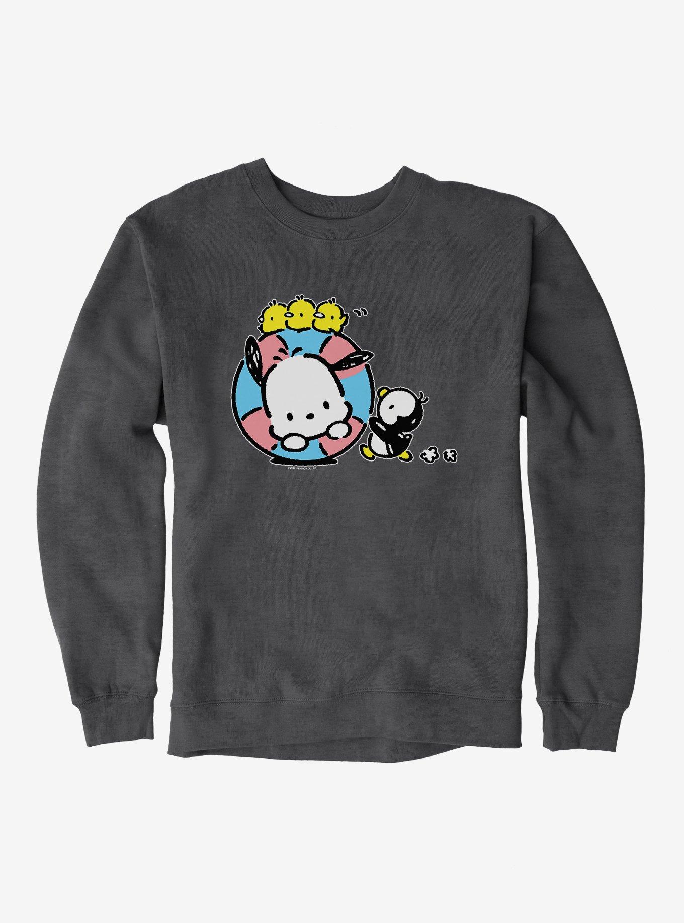 Pochacco Swimming With Friends Sweatshirt | Hot Topic