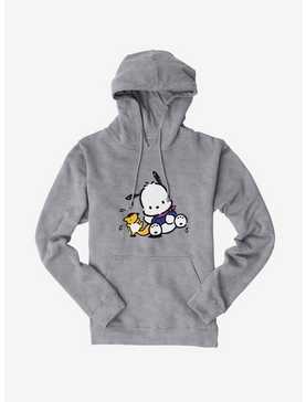 Pochacco Playing With Mon-Mon Hoodie, , hi-res