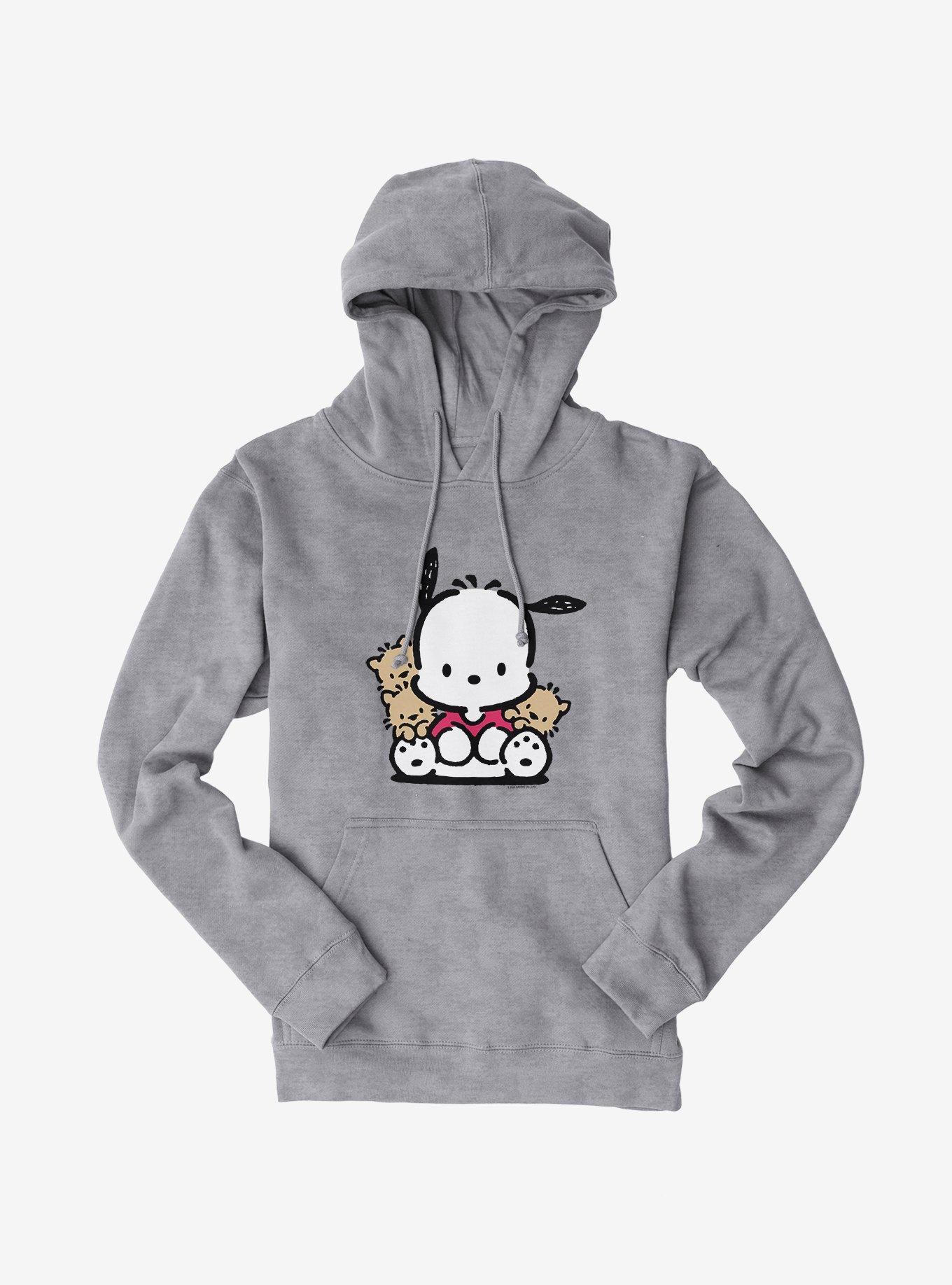 Pochacco Sitting With Friends Hoodie, , hi-res