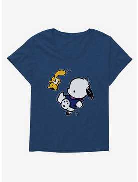 Pochacco Hanging Out With Mon-Mon Girls T-Shirt Plus Size, , hi-res