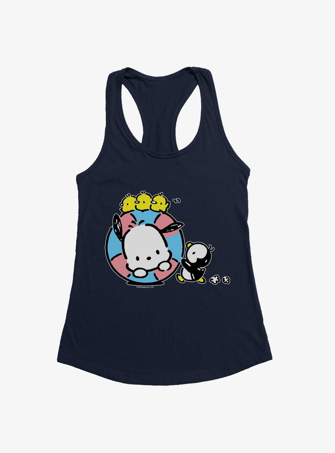 Pochacco Swimming With Friends Girls Tank, , hi-res