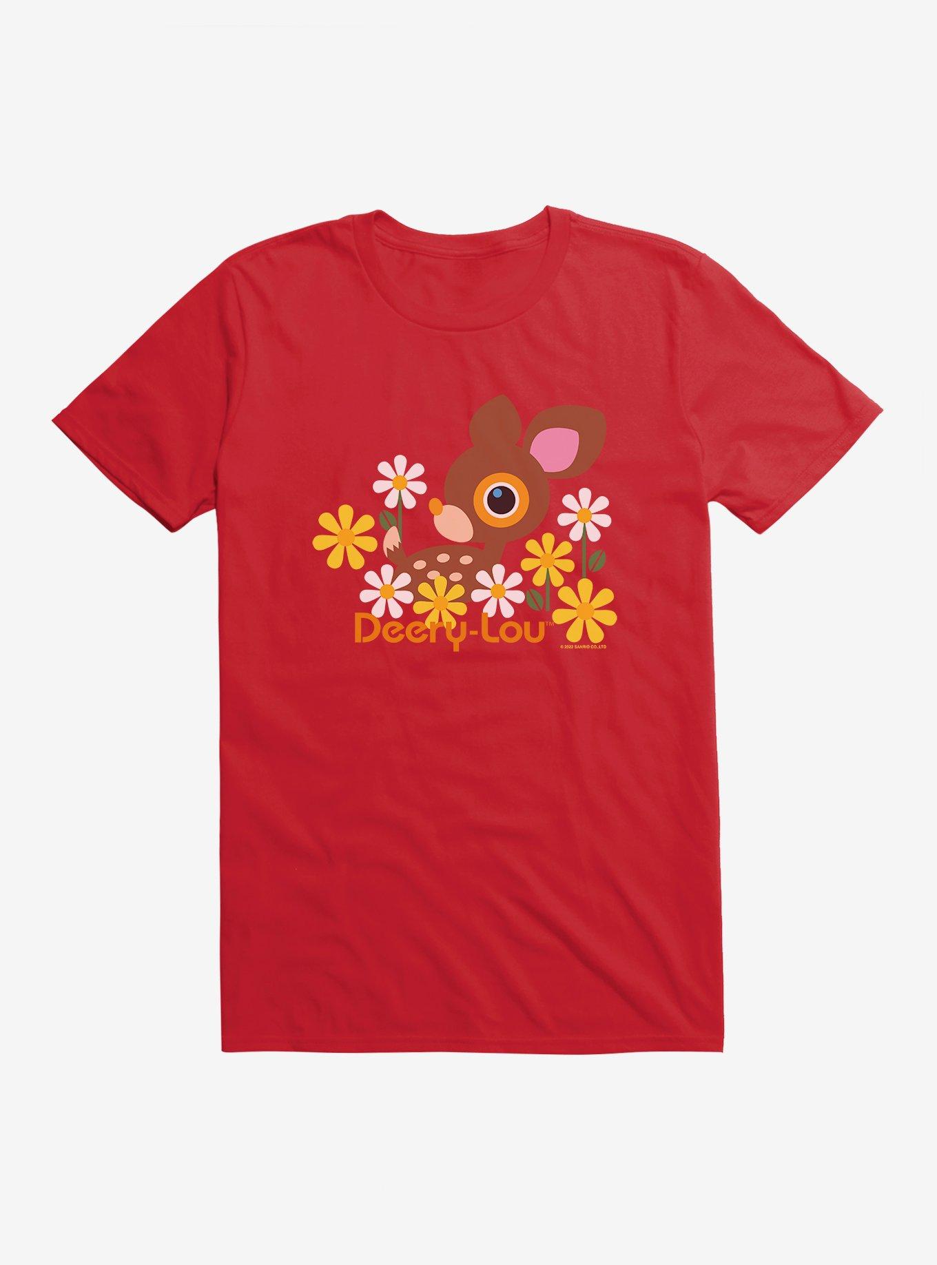 Deery-Lou Floral Forest T-Shirt, , hi-res