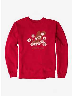 Deery-Lou Floral Design Sweatshirt, , hi-res
