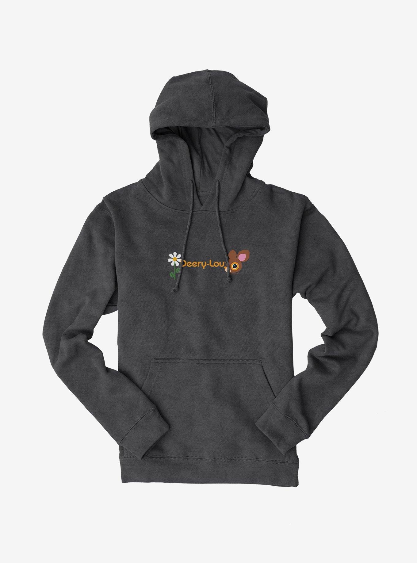 Deery-Lou Flower Logo Hoodie, , hi-res
