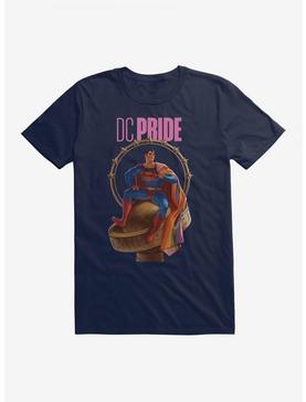 DC Comics Superman Metropolis Pride T-Shirt, MIDNIGHT NAVY, hi-res