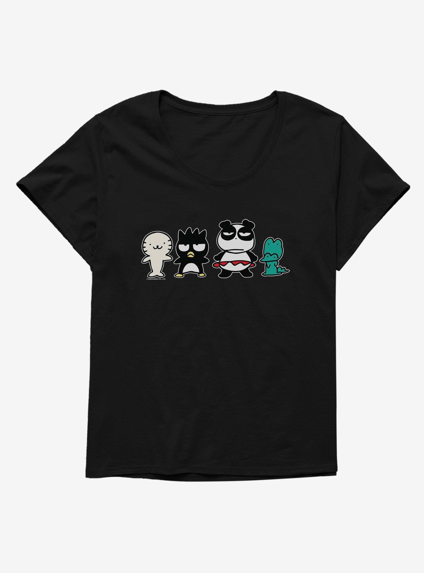 Badtz Maru With Pandaba, HanaMaru, & Pochi Girls T-Shirt Plus Size, , hi-res