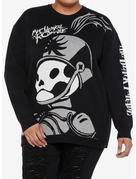 My Chemical Romance The Black Parade Pepe Intarsia Girls Knit Sweater Plus Size, , hi-res