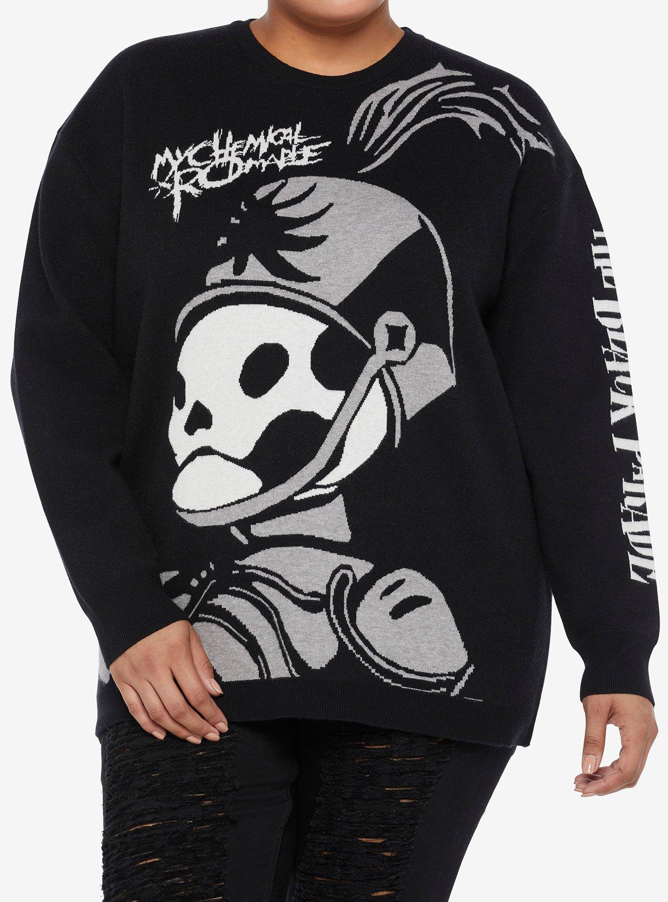 My Chemical Romance The Black Parade Pepe Intarsia Girls Knit Sweater ...