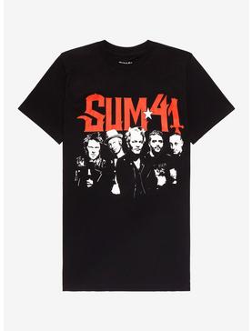 Sum 41 Group Photo Boyfriend Fit Girls T-Shirt, , hi-res