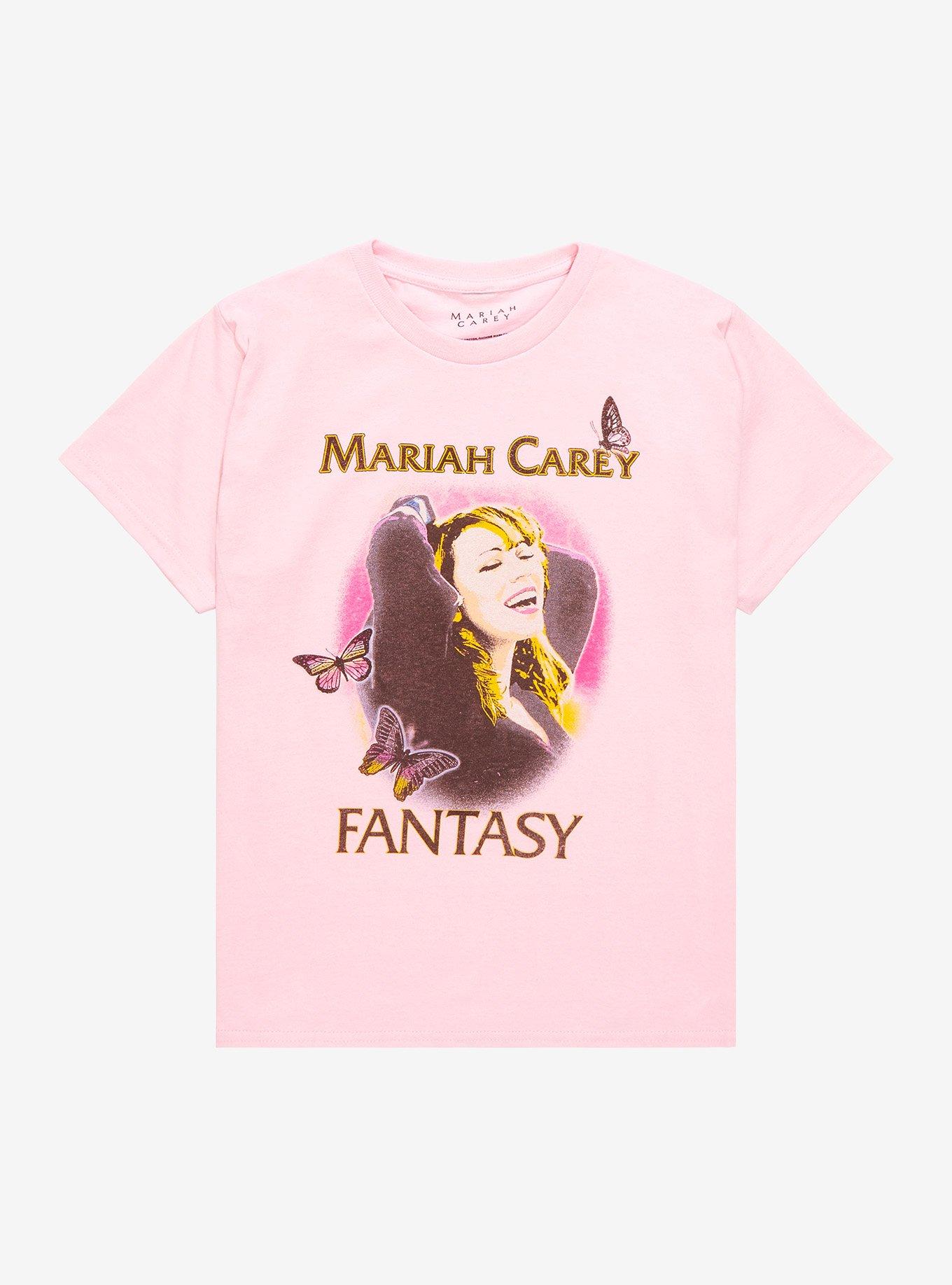 Mariah Carey Fantasy Boyfriend Fit Girls T-Shirt, PINK, hi-res
