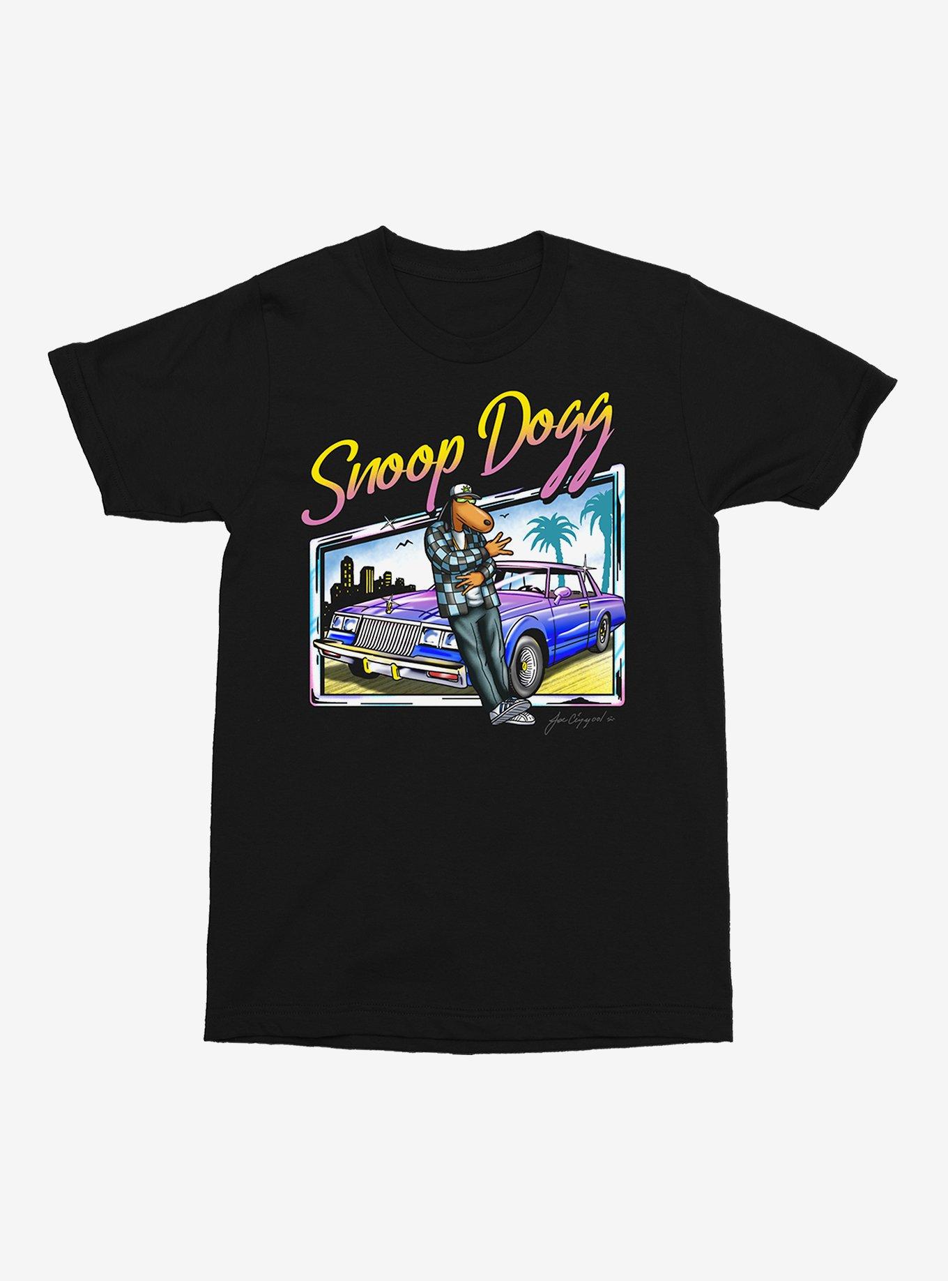 Snoop Dogg Cali Dogg Boyfriend Fit Girls T-Shirt, BLACK, hi-res
