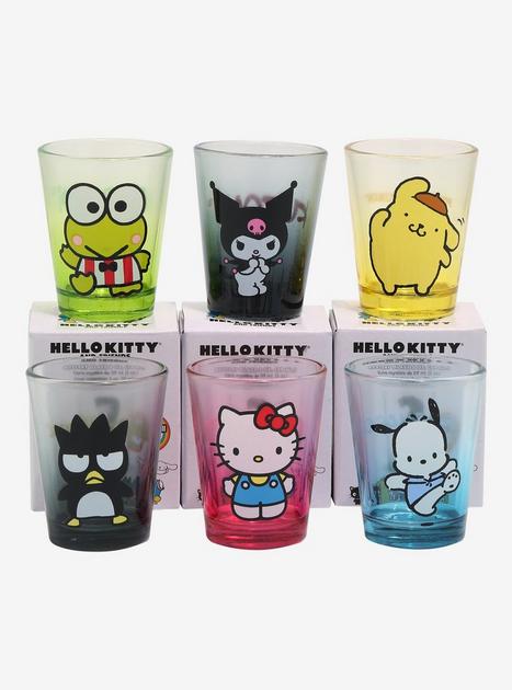  Hello Kitty and Friends Summer Print Glass Can