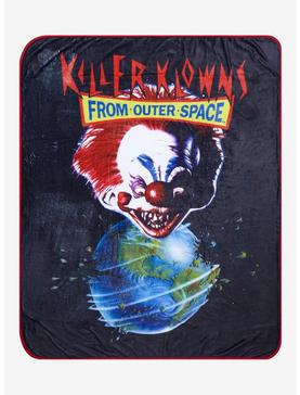 Killer Klowns From Outer Space Comic Book Cover Throw Blanket, , hi-res