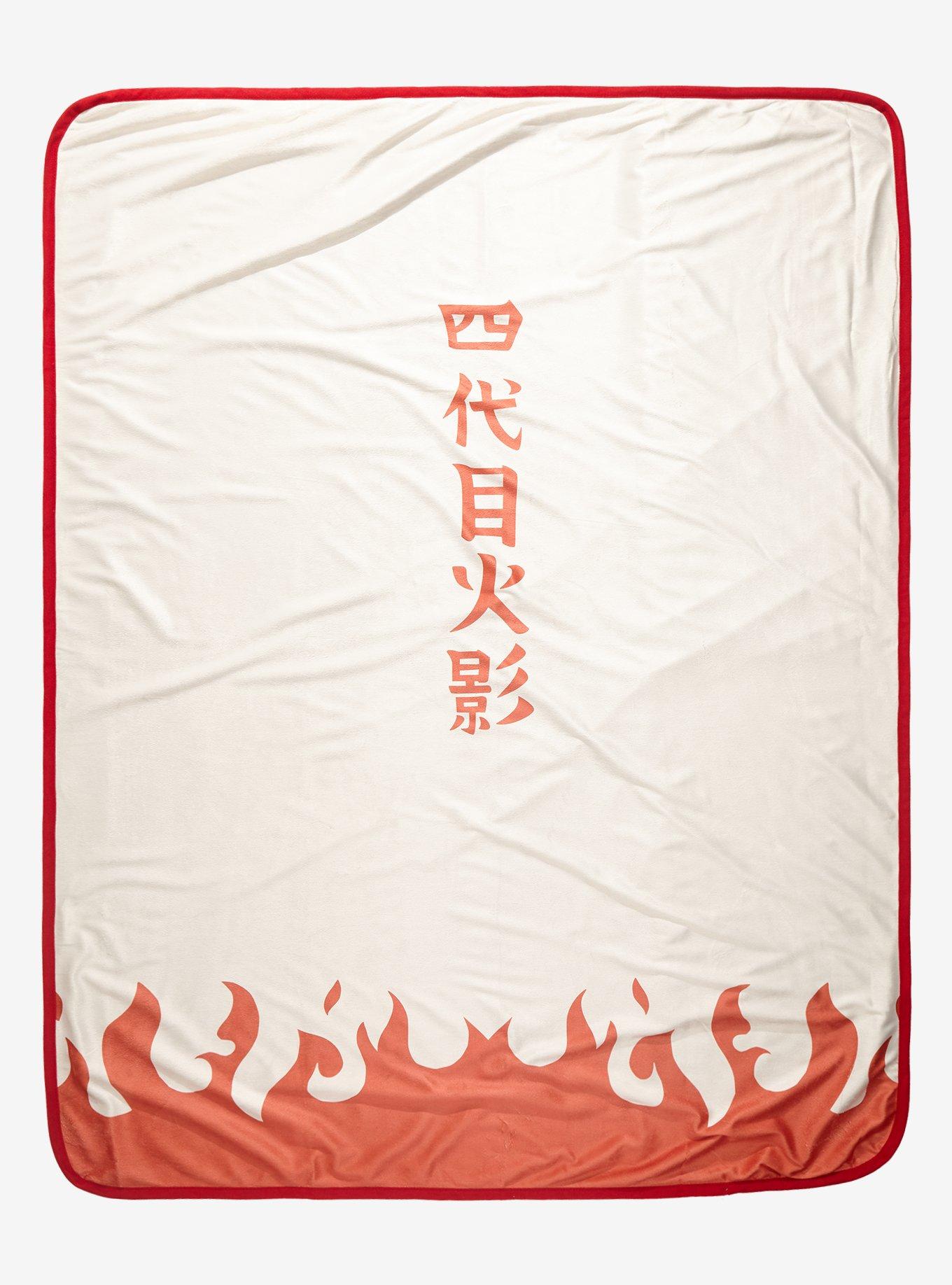 Naruto Shippuden Fourth Hokage Throw Blanket Hot Topic