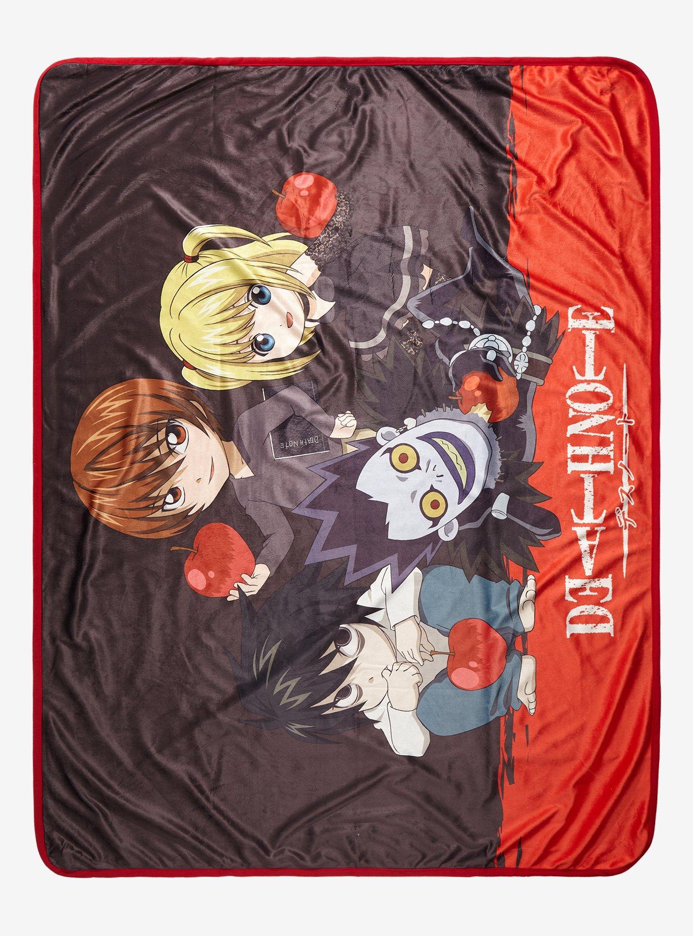 Death Note Chibi Group Throw Blanket Hot Topic