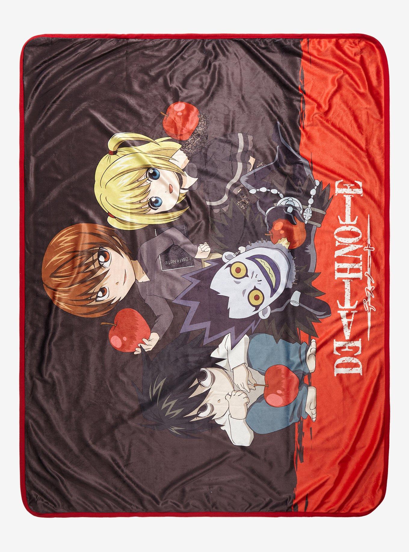 Death Note Chibi Group Throw Blanket, , hi-res