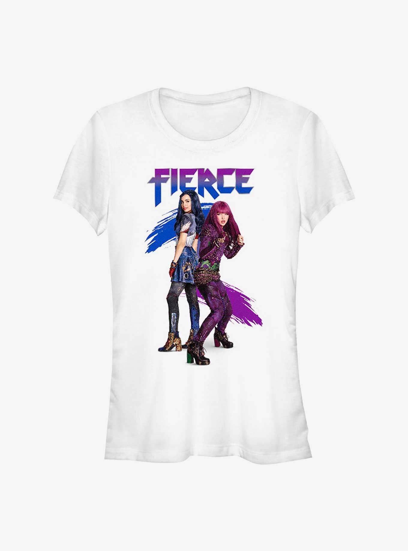 Disney Descendants Duo Fierce Girls T-Shirt, WHITE, hi-res