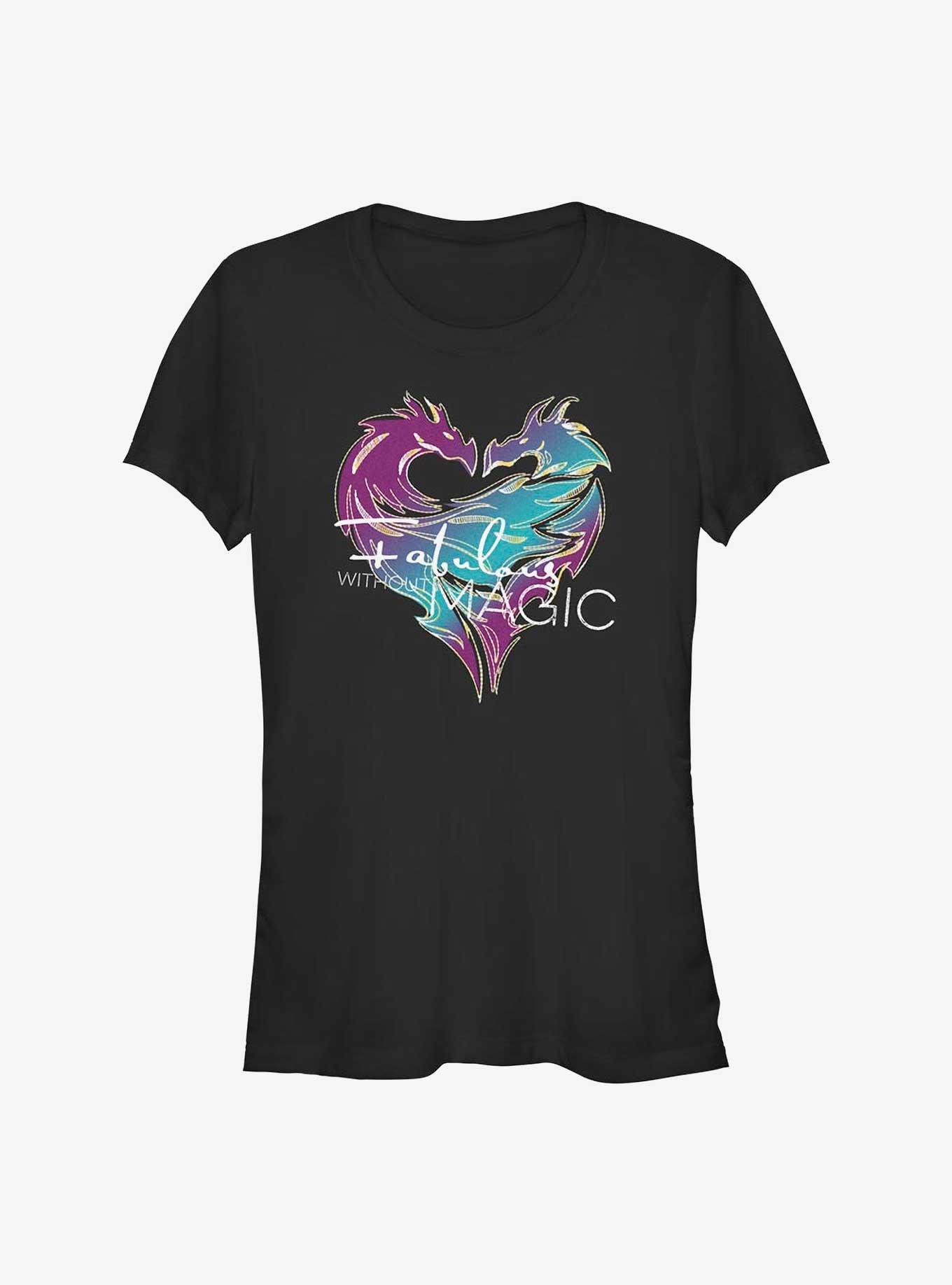 Disney Descendants Fabulous Without Magic Girls T-Shirt, BLACK, hi-res