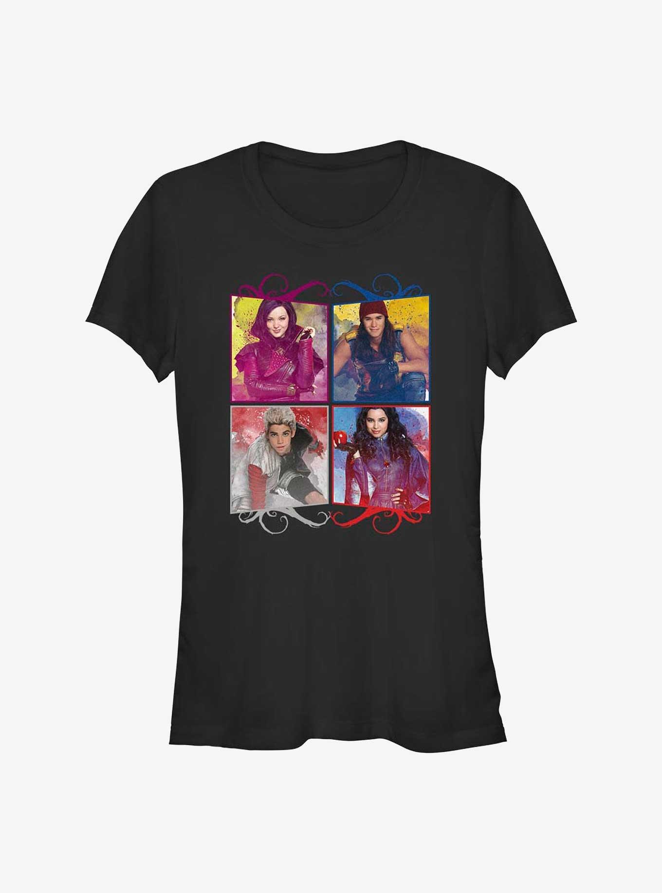 Disney Descendants Four Evil Boxes Girls T-Shirt, , hi-res