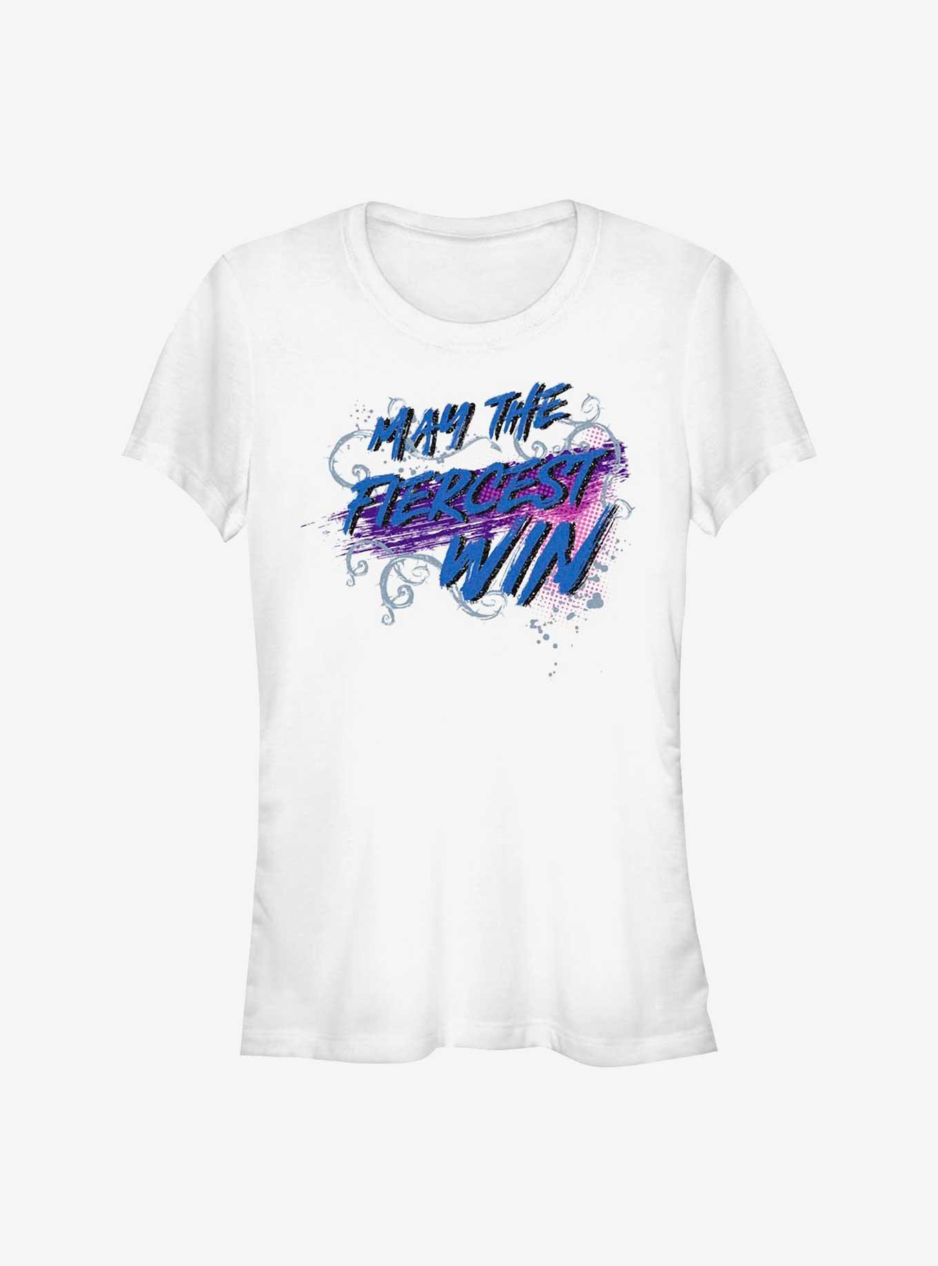 Disney Descendants May The Fiercest Win Girls T-Shirt, WHITE, hi-res