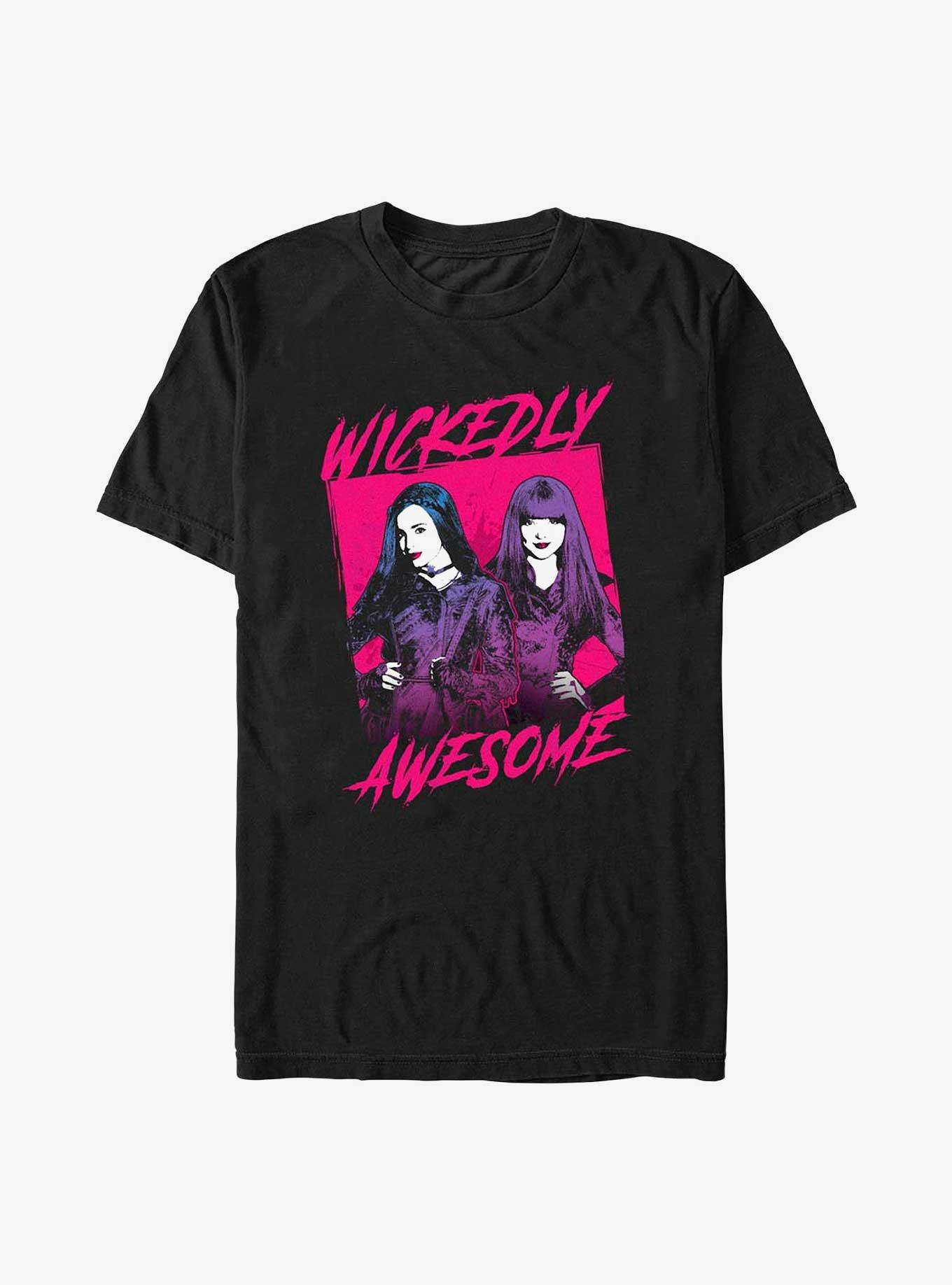 Disney Descendants Wickedly Awesome T-Shirt, BLACK, hi-res