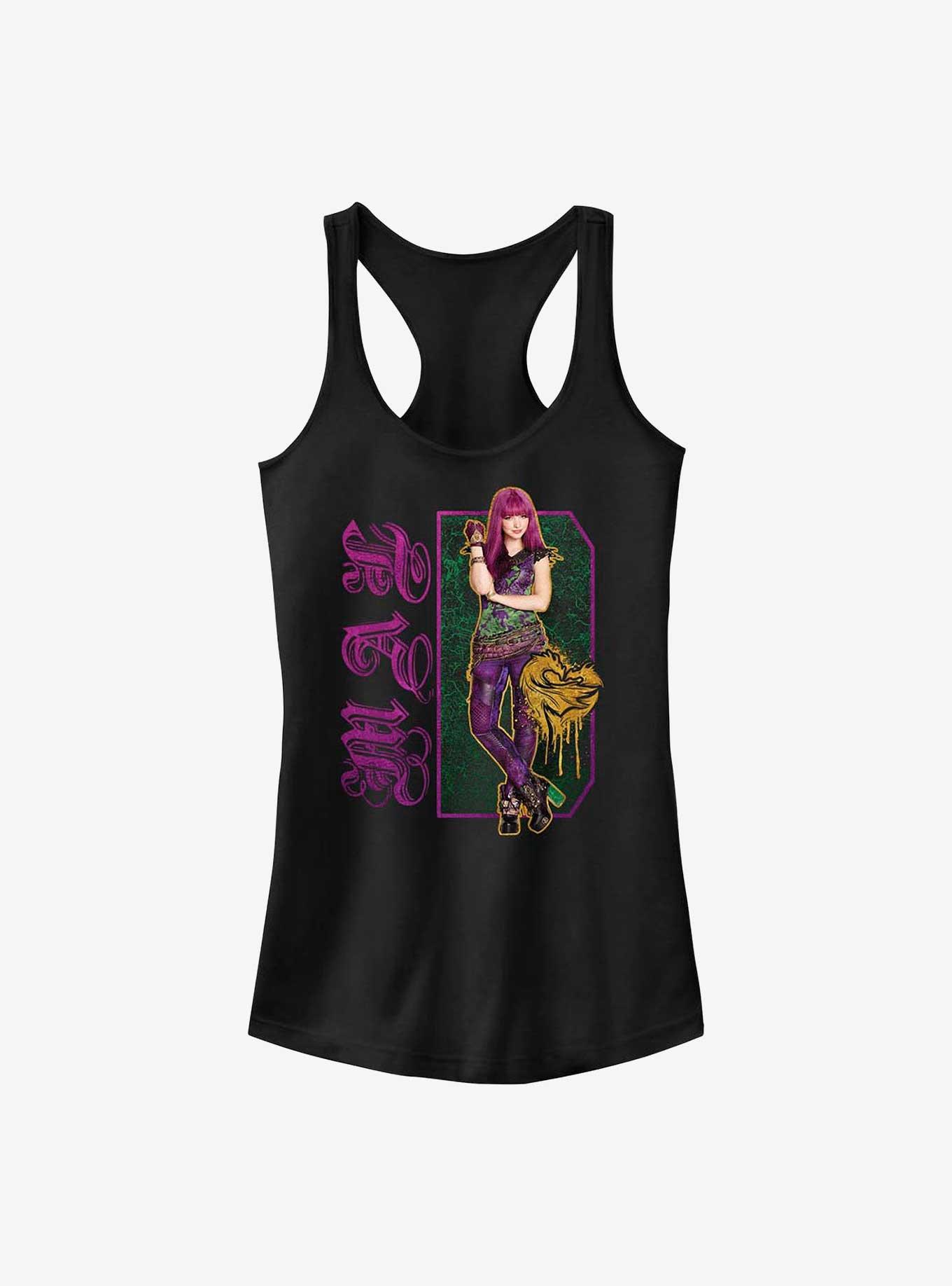Disney Descendants Mal Solo Focus Girls Tank, , hi-res