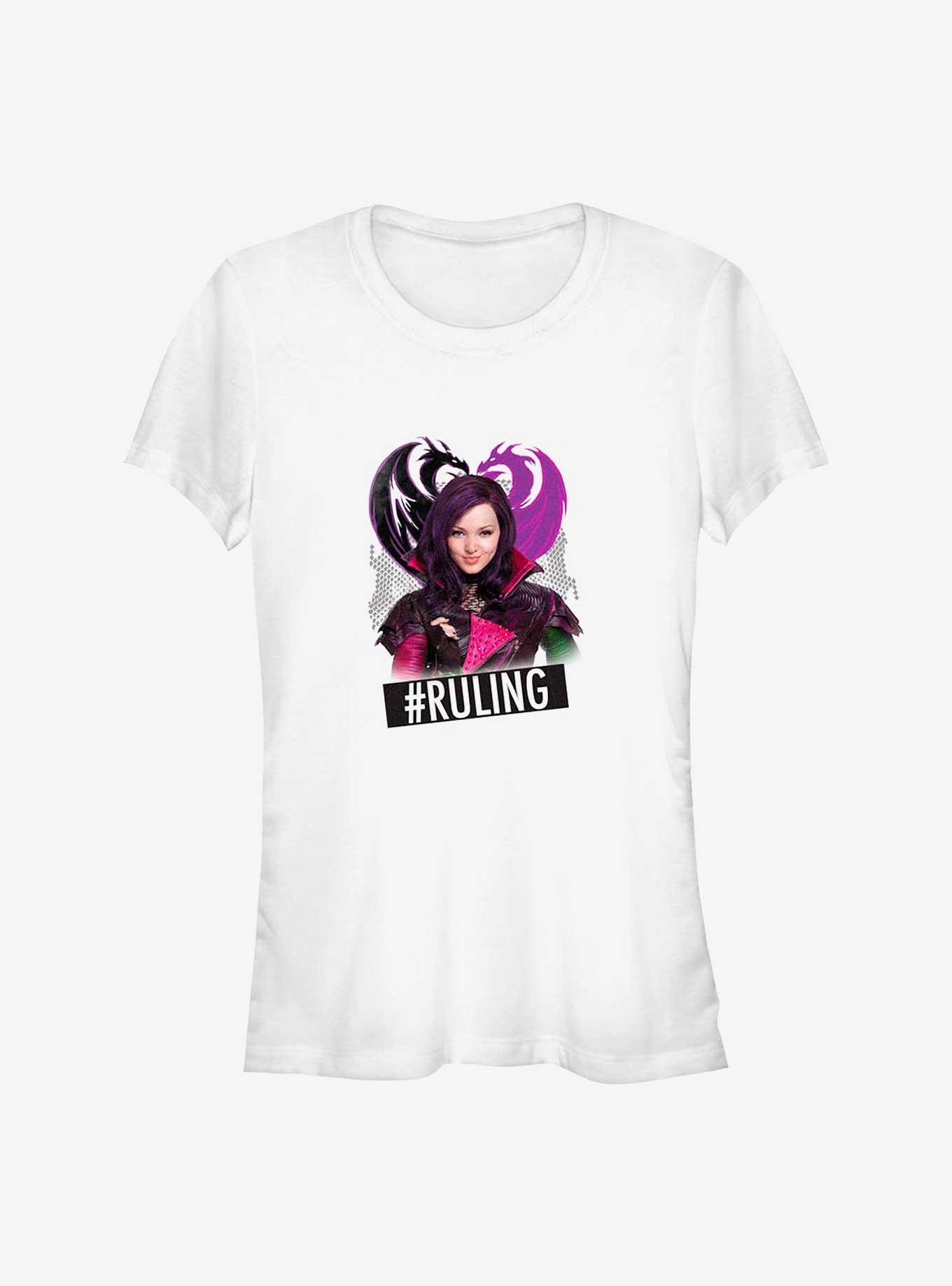 Disney Descendants Ruling Girls T-Shirt, WHITE, hi-res