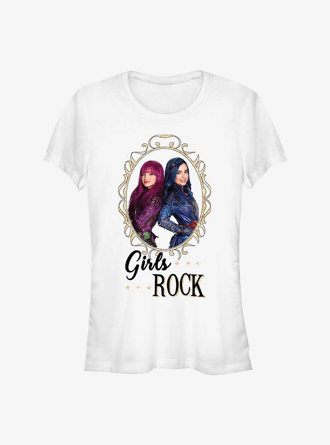 Disney Descendants These Girls Rock Girls T-Shirt, WHITE, hi-res
