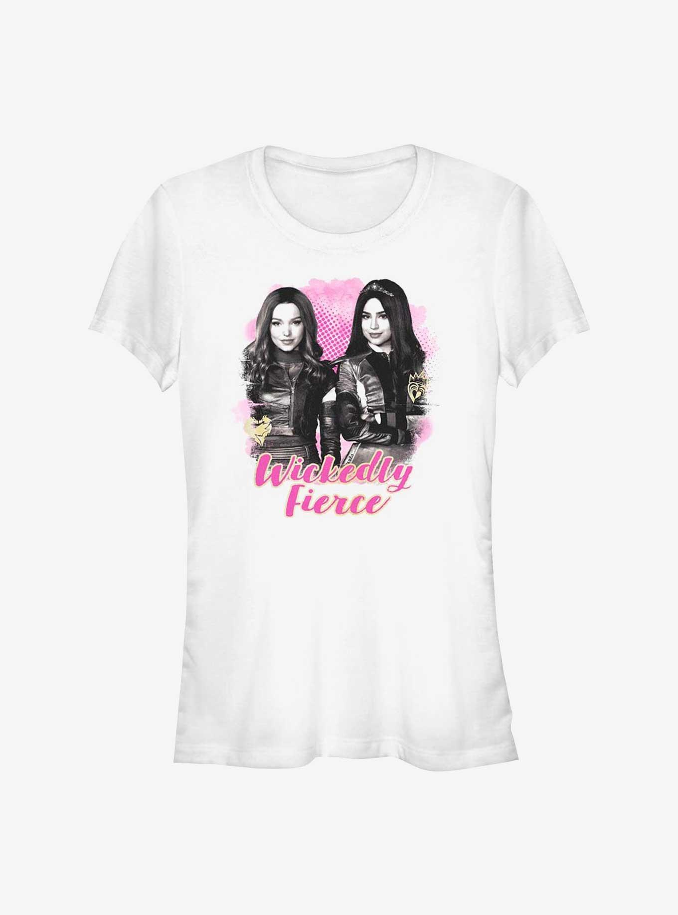 Disney Descendants Wickedly Fierce Girls T-Shirt, WHITE, hi-res