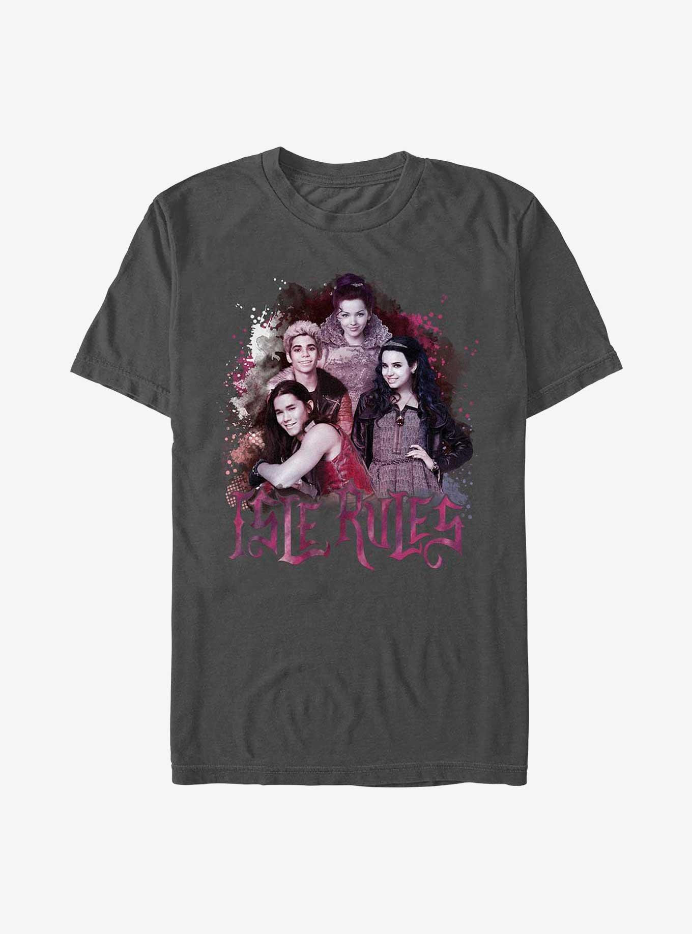 Disney Descendants Descendant Group T-Shirt, CHARCOAL, hi-res