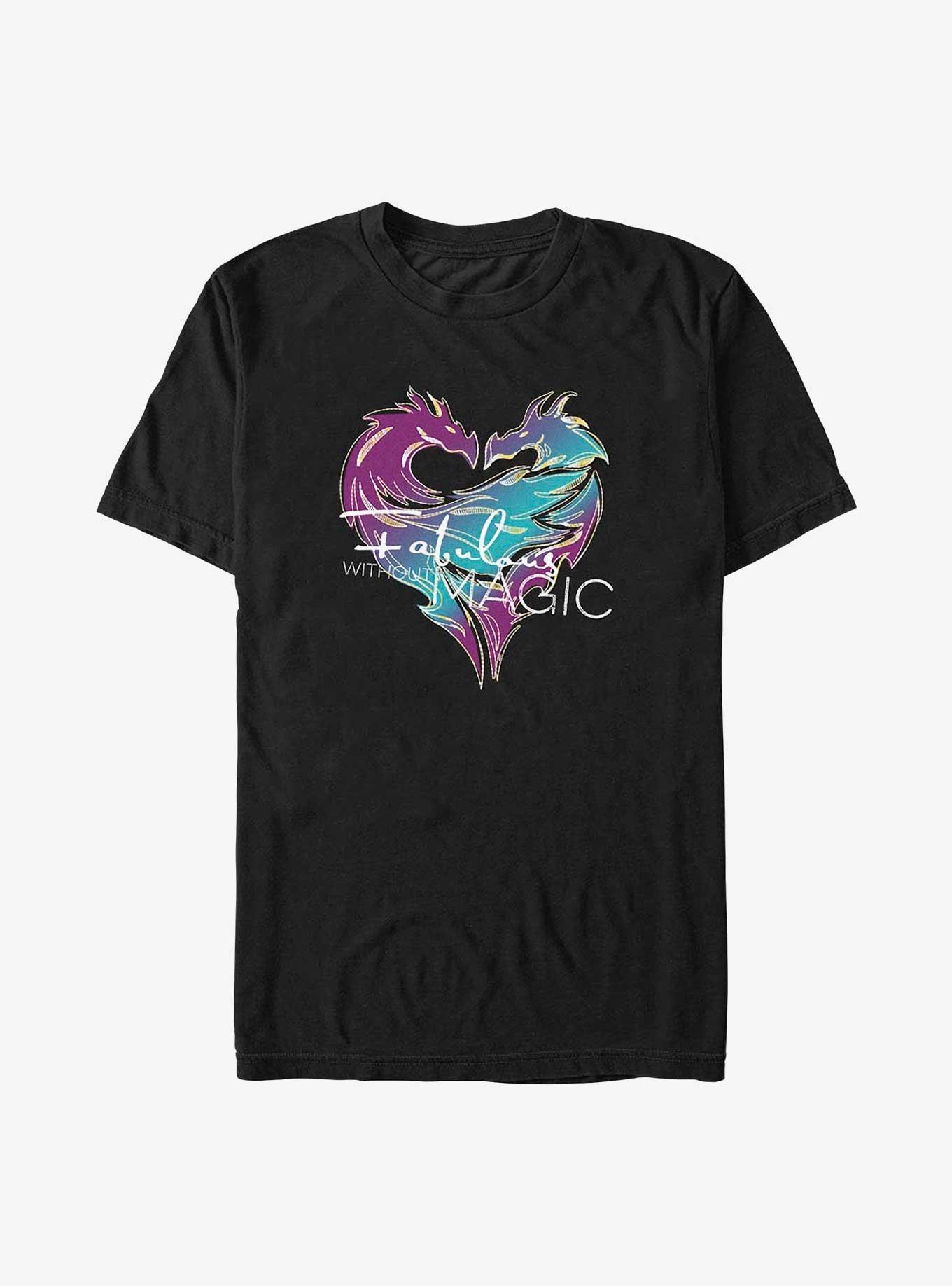 Disney Descendants Fabulous Without Magic T-Shirt, BLACK, hi-res