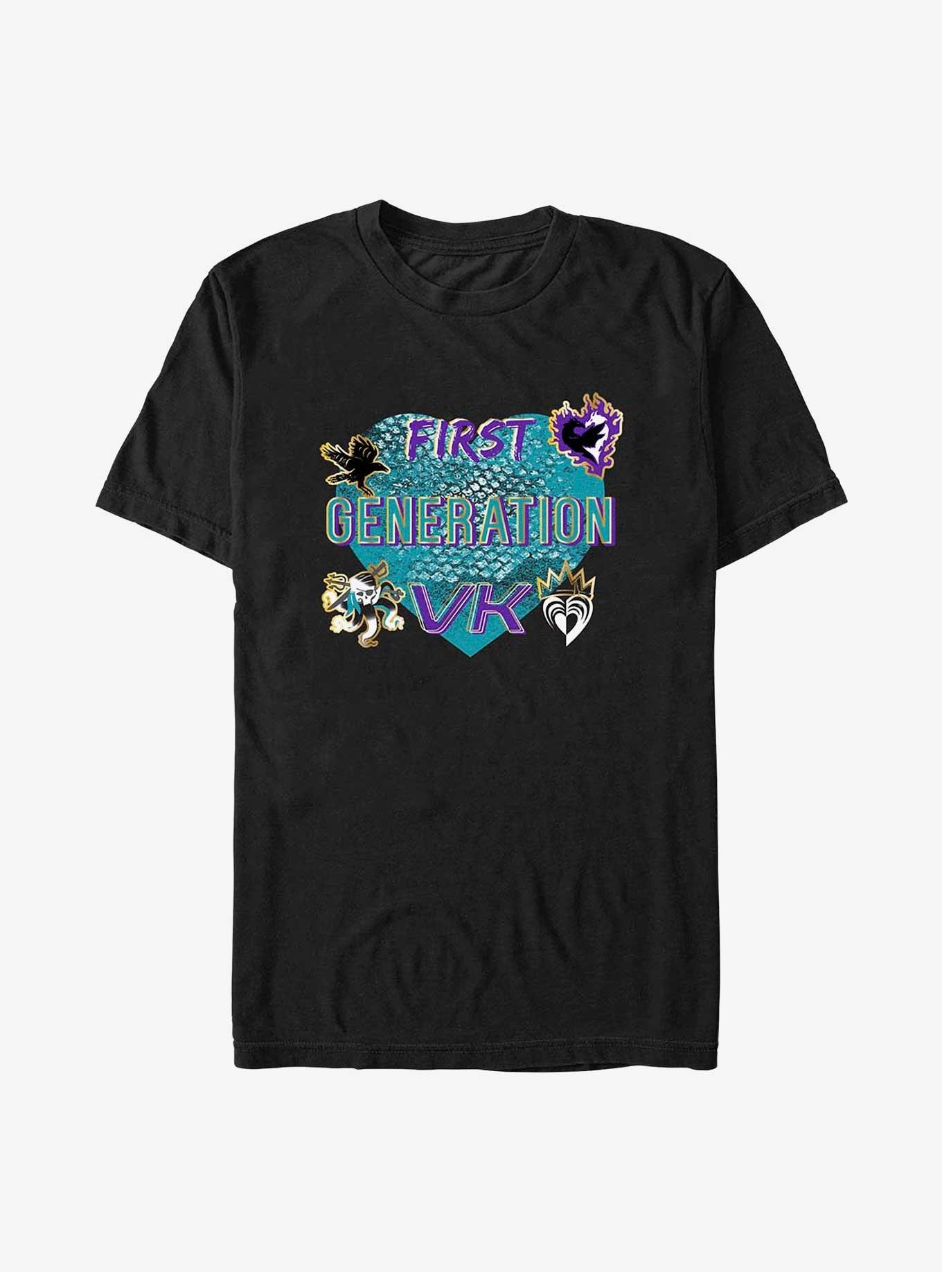 Disney Descendants First Gen VK T-Shirt, BLACK, hi-res