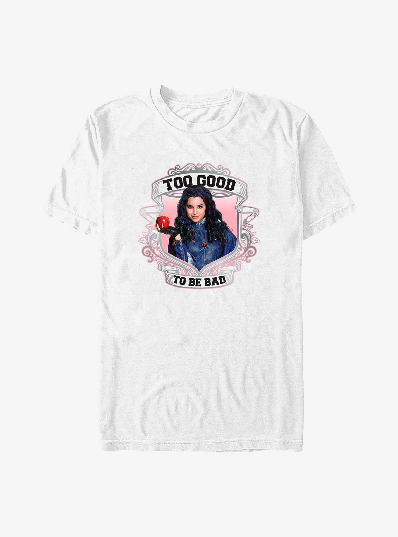 Disney Descendants Too Good To Be Bad T-Shirt, WHITE, hi-res