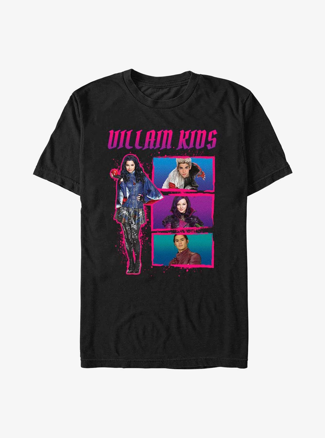 Disney Descendants Villian Kids Box Up T-Shirt, BLACK, hi-res