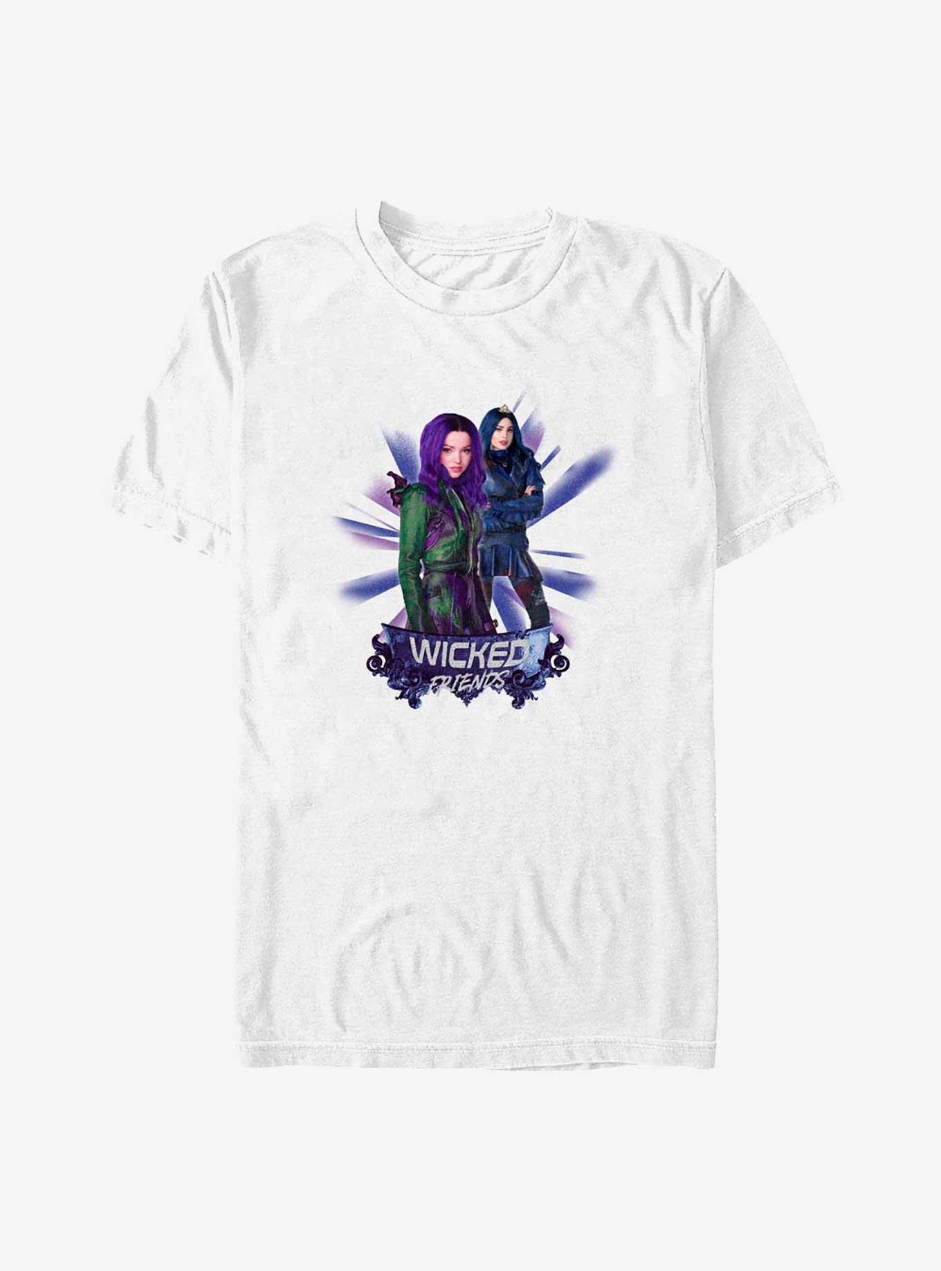 Disney Descendants Wicked Friends Mal Evie T-Shirt, , hi-res