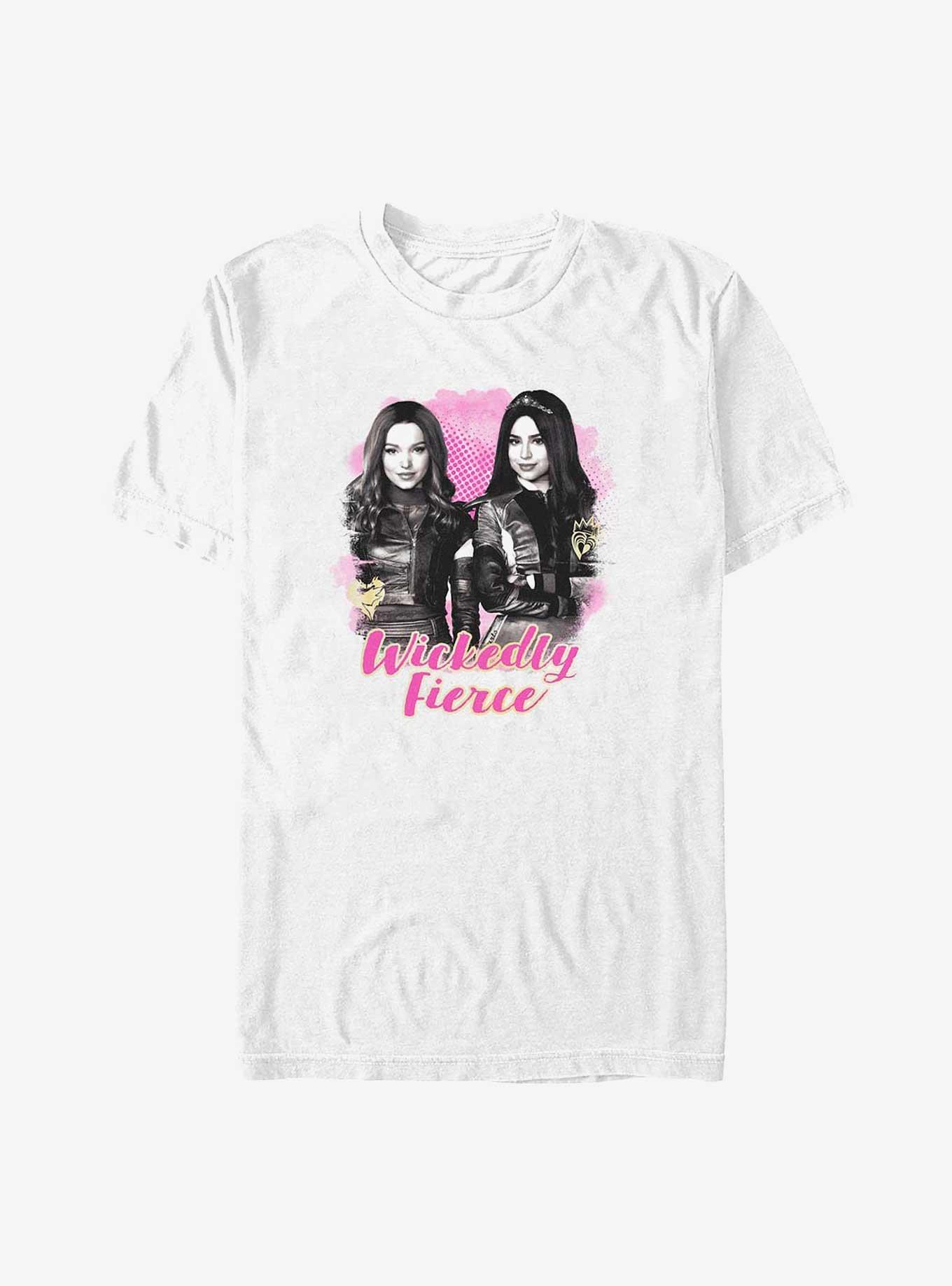 Disney Descendants Wickedly Fierce T-Shirt, WHITE, hi-res