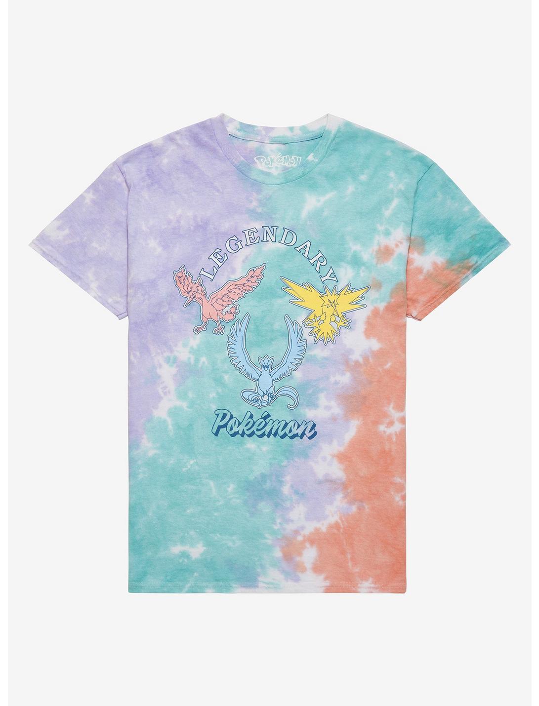 Pokémon Legendary Birds Tie-Dye T-Shirt - BoxLunch Exclusive, MULTI, hi-res