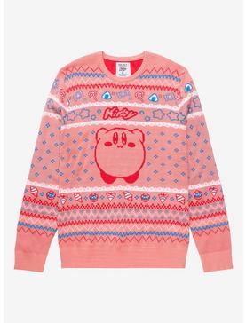 Nintendo Kirby Portrait Holiday Sweater - BoxLunch Exclusive, , hi-res